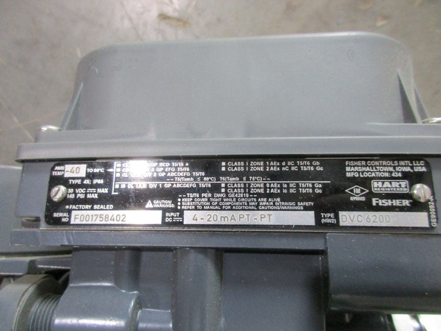 FISHER 421BV305 W/ DVC6200 (AS PICTURED) NSNP
