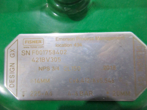 FISHER 421BV305 W/ DVC6200 (AS PICTURED) NSNP