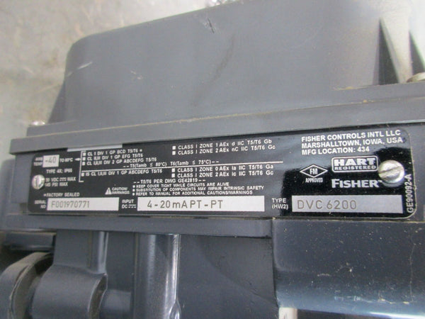 FISHER CLGJ063AV305 W/ DVC6200 58-87PSI (AS PICTURED) NSNP