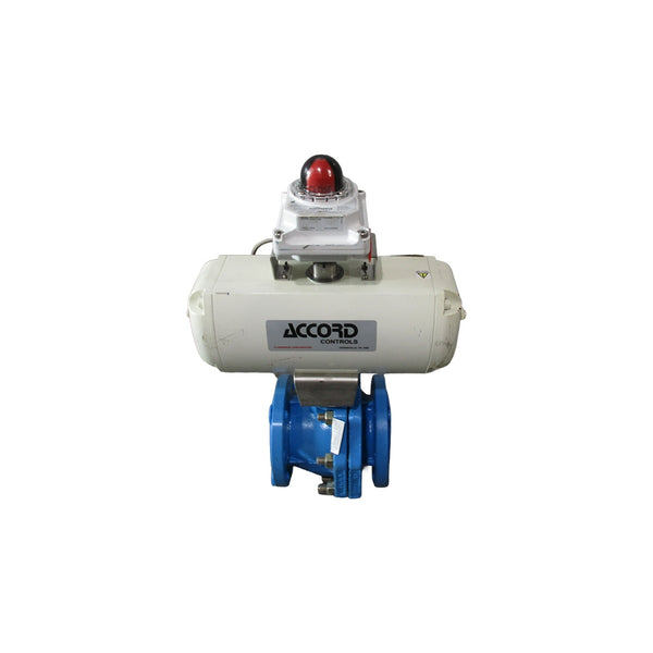 ACCORD AB150S10WS W/ FLOWSERVE 4-AKH2A  24VDC 0.12A 87PSI NSNP