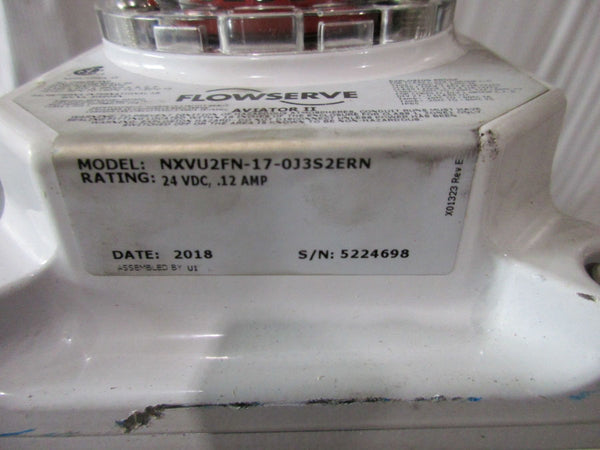 ACCORD AB150S10WS W/ FLOWSERVE 4-AKH2A  24VDC 0.12A 87PSI NSNP