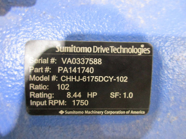 SUMITOMO CHHJ-6175DCY-102 PA141740 NSNP