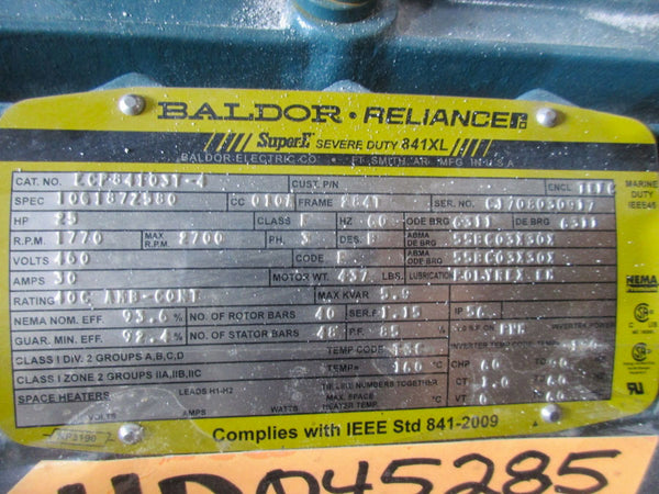 BALDOR ECP84103T-4 460V 30A NSMP