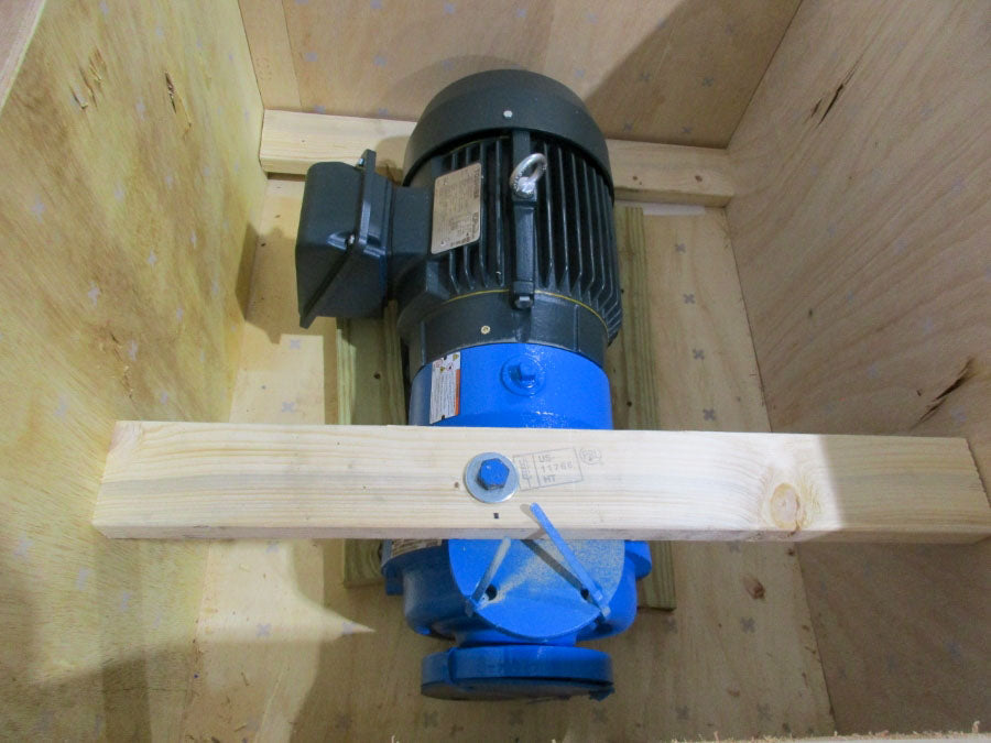GOULDS PUMP 3296 W/ 10 HP MOTOR  460V 11.8A 175PSI 2X3-6 NSNP