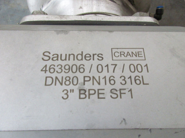 CRANE 463906/017/001 W/ S360 ACTUATOR  3" NSNP