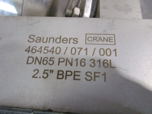CRANE 464540/071/001 2.5" W/ 2 ACTUATORS NSNP