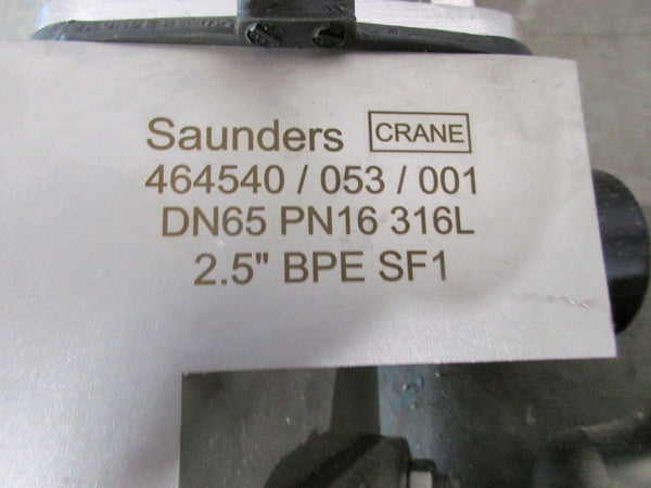 CRANE 464540/053/001 2.5" W/ 2 ACTUATORS NSNP