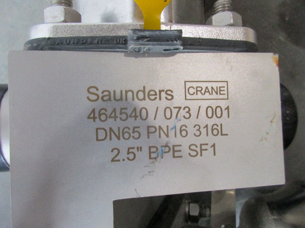 CRANE 464540/073/001 2.5" W/ 2 ACTUATORS NSNP
