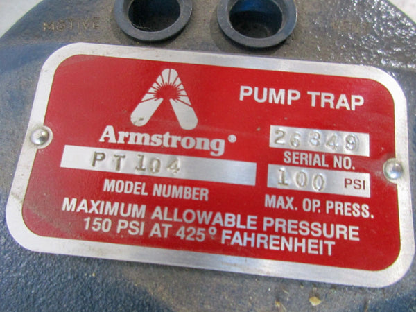 ARMSTRONG PT104 FH1595 100PSI NSNP