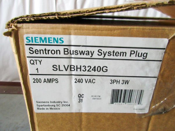 SIEMENS SLVBH3240G 240V 200A NSMP