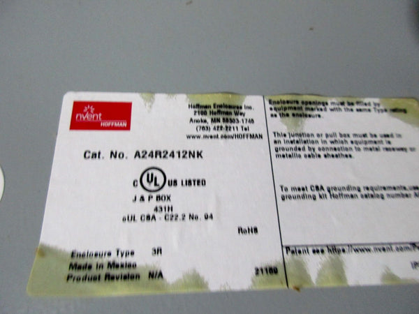 HOFFMAN A24R2412NK NSMP