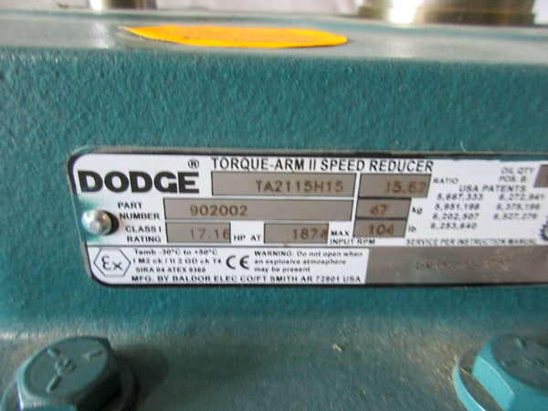 DODGE 902002 TA2115H15 NSNP