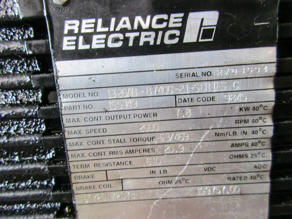 RELIANCE ELECTRIC 1326AB-B740C-21 SER. C 20.9A UNMP