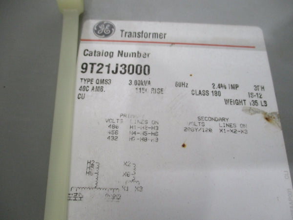 HAMMOND 1418N4SSS16 w/ GE 9T21J3000 TRANSFORMER NSNP