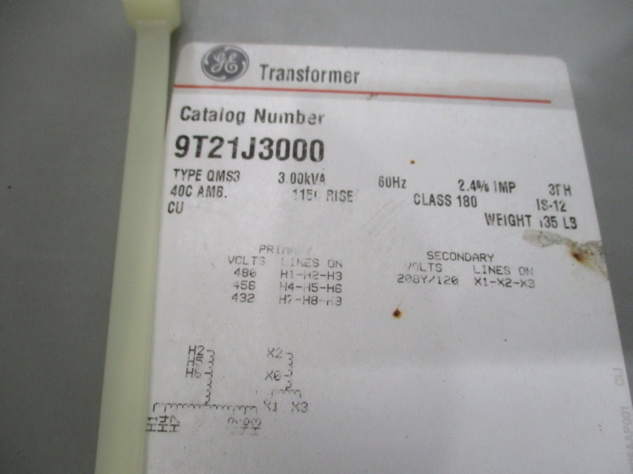 HAMMOND 1418N4SSS16 w/ GE 9T21J3000 TRANSFORMER NSNP