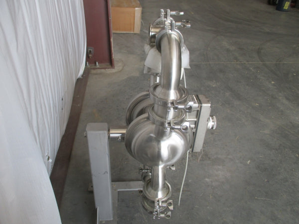 WILDEN STAINLESS PRO FLOW DOUBLE DIAPHRAGM PUMP NSNP