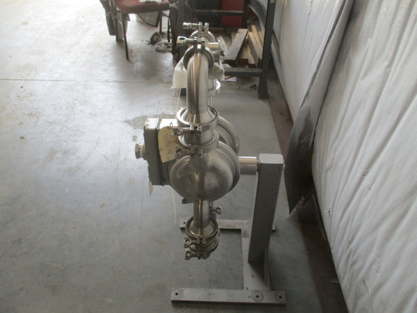 WILDEN STAINLESS PRO FLOW DOUBLE DIAPHRAGM PUMP NSNP
