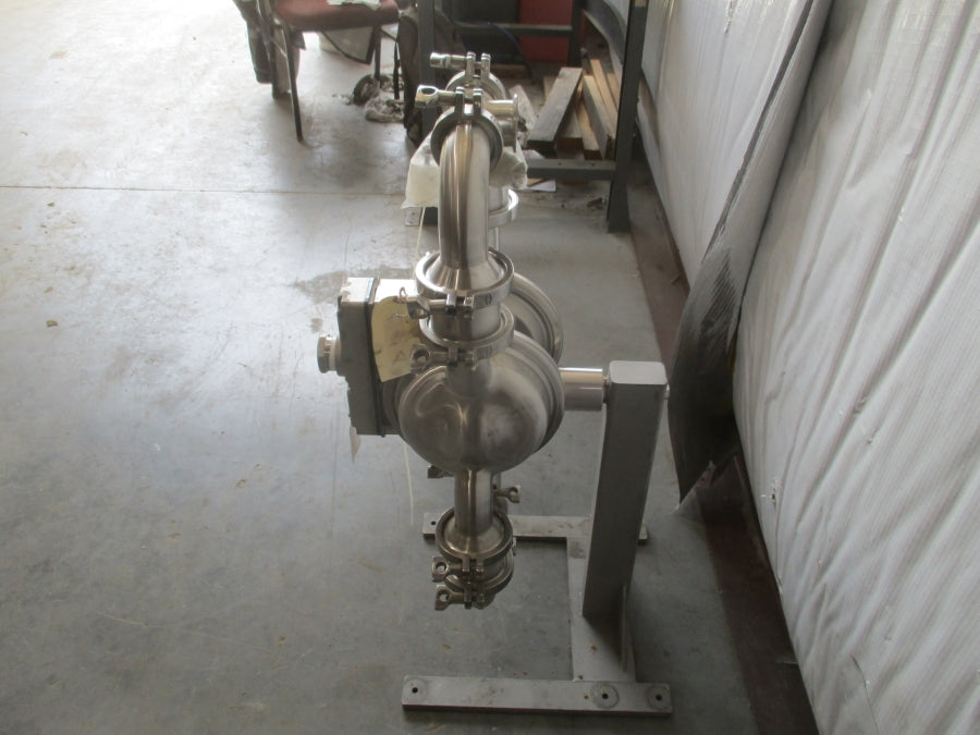 WILDEN STAINLESS PRO FLOW DOUBLE DIAPHRAGM PUMP NSNP