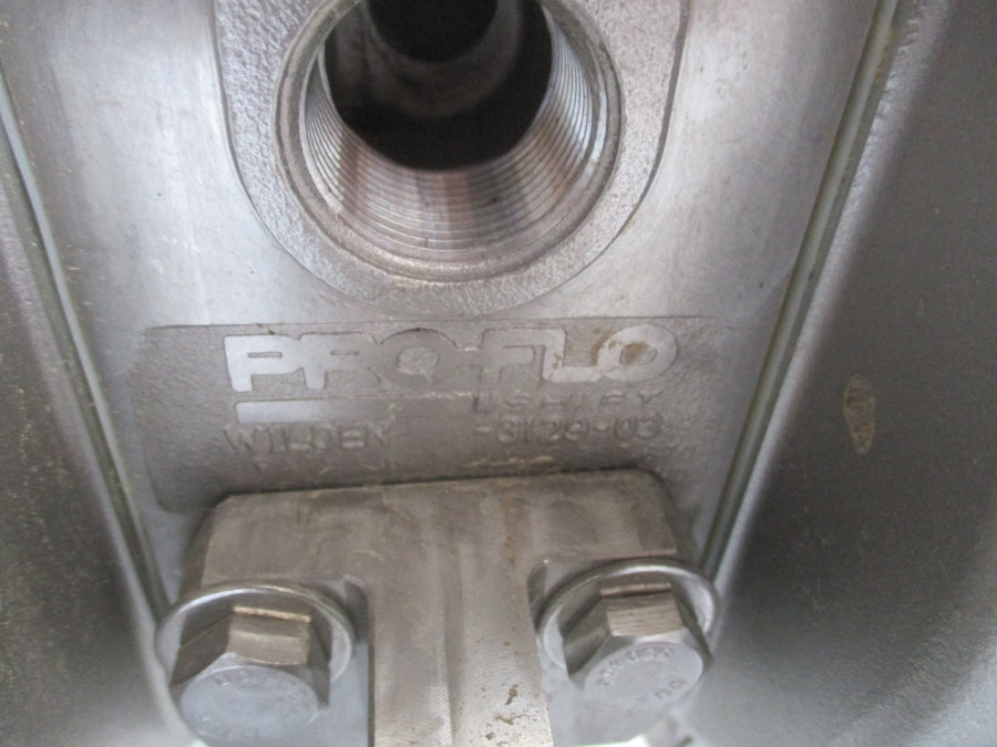 WILDEN STAINLESS PRO FLOW DOUBLE DIAPHRAGM PUMP NSNP