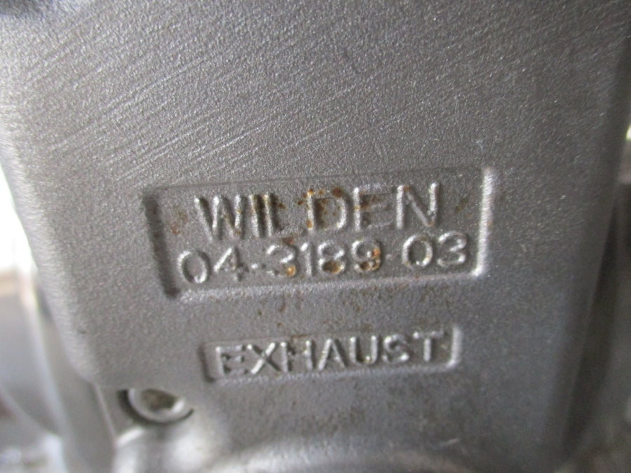 WILDEN STAINLESS PRO FLOW DOUBLE DIAPHRAGM PUMP NSNP