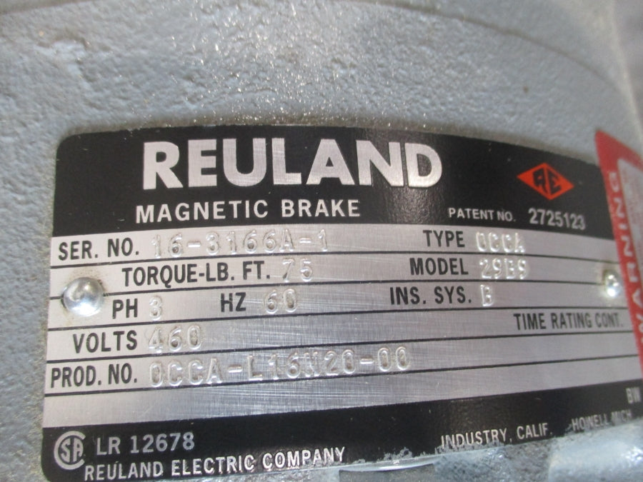 REULAND 0100C-1BEB-0089 460V 12.0/9.5A NSMP