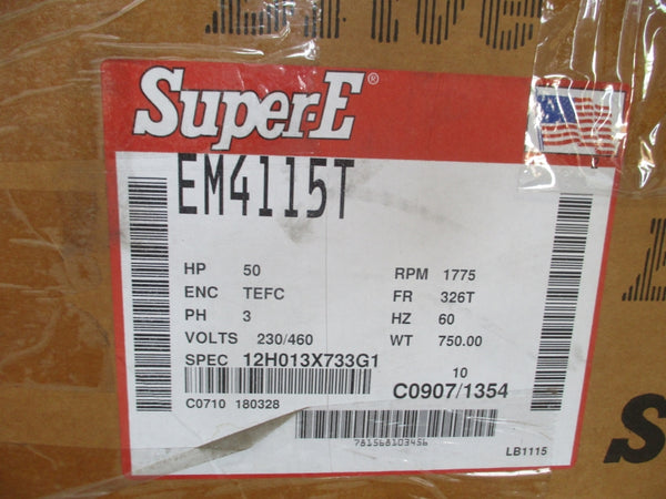 BALDOR EM4115T 230/460V 116/58A (AS PICTURED) NSMP
