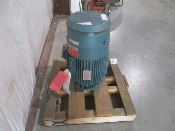 RELIANCE VERTICAL MOTOR 20HP  3535 RPM  256LP  03MAN61392G001 460V 22.4A NSNP