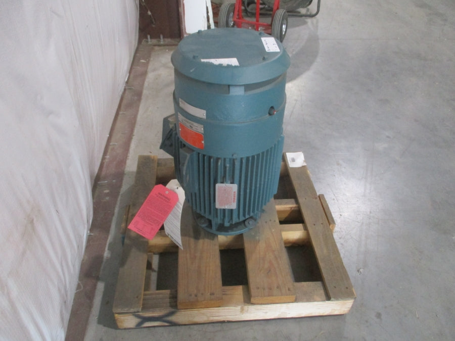 RELIANCE VERTICAL MOTOR 20HP  3535 RPM  256LP  03MAN61392G001 460V 22.4A NSNP