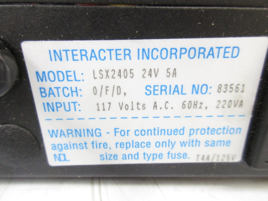 INTERACTER LSX2405 24V 5A NSMP