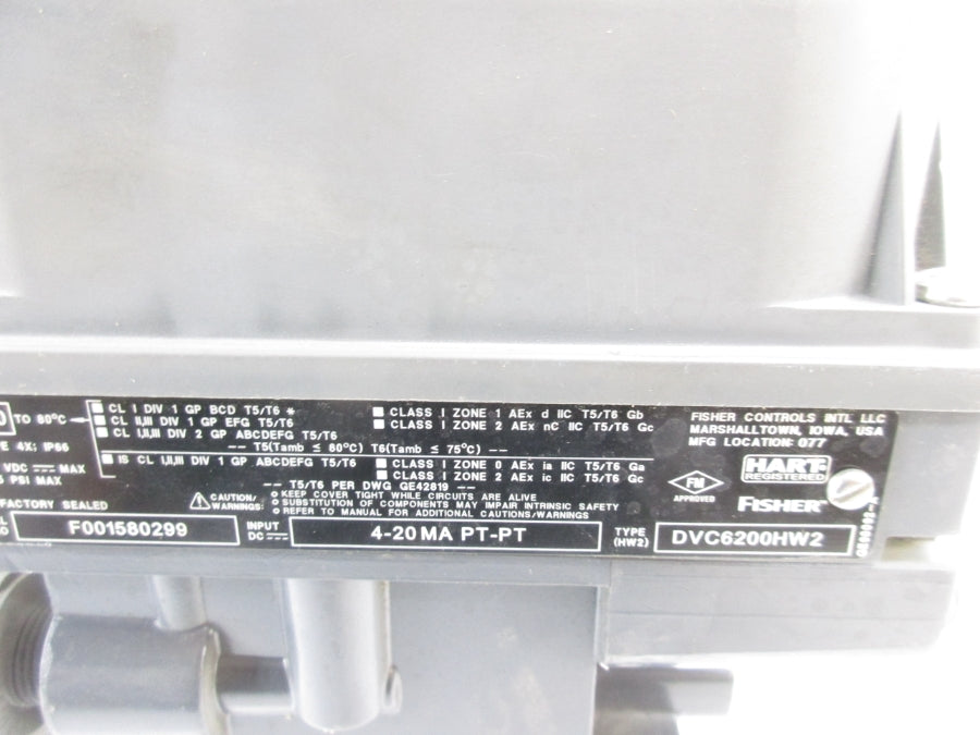 FISHER DVC6200HW2 AB063S10WS 150PSI UNMP