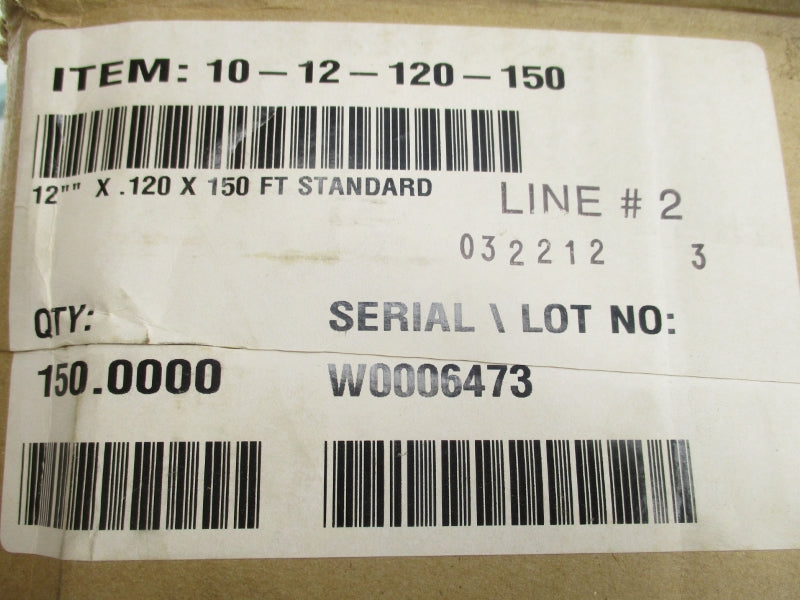 CURTAIN ROLL 10-12-120-150 NSMP