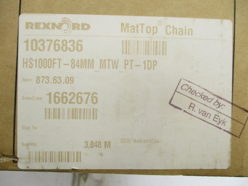 REXNORD HS1000FT-84MM_MTW_PT-1DP 10376836 NSMP