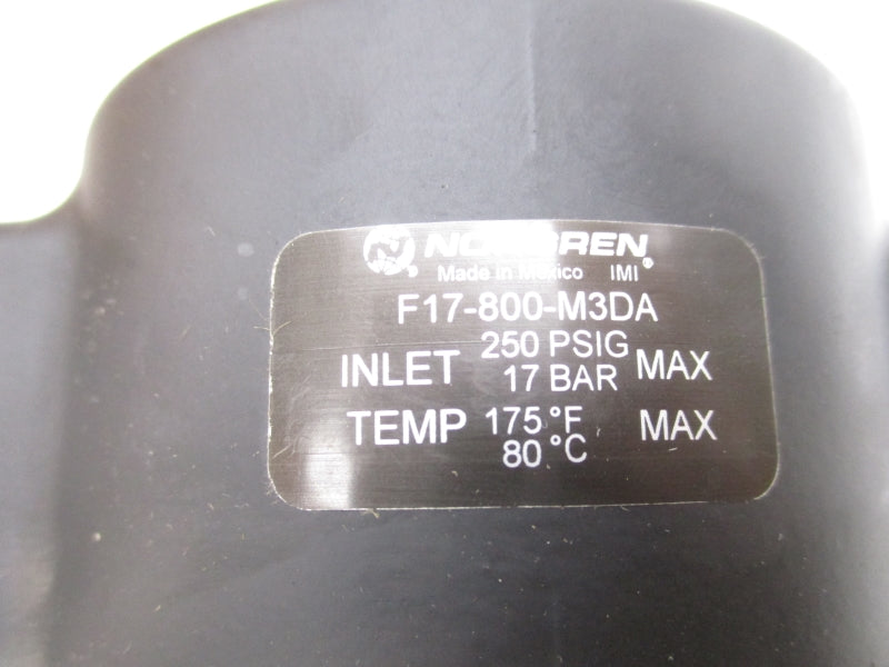 NORGREN F17-800-M3DA 250PSI NSMP