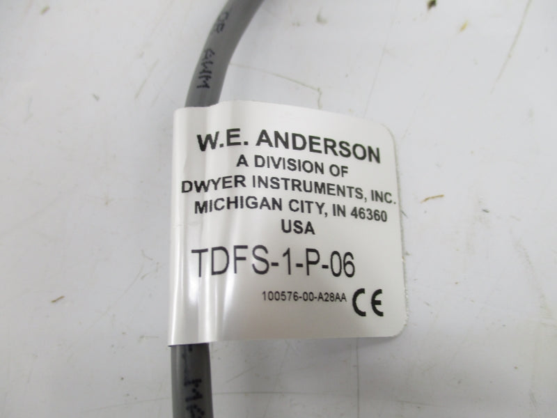 W.E. ANDERSON TDFS-1-P-06 9-24VDC 0.4A 300PSI NSMP