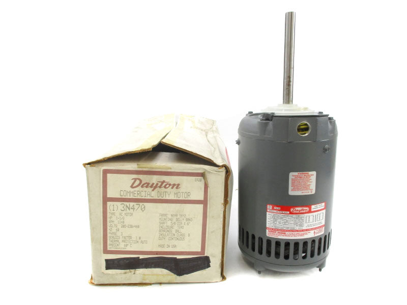 DAYTON 3N470A 208-230/460V 7.15/3.58A NSMP