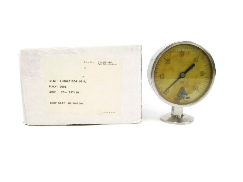 ANDERSON INSTRUMENT EL069010041101A 0-60PSI NSMP