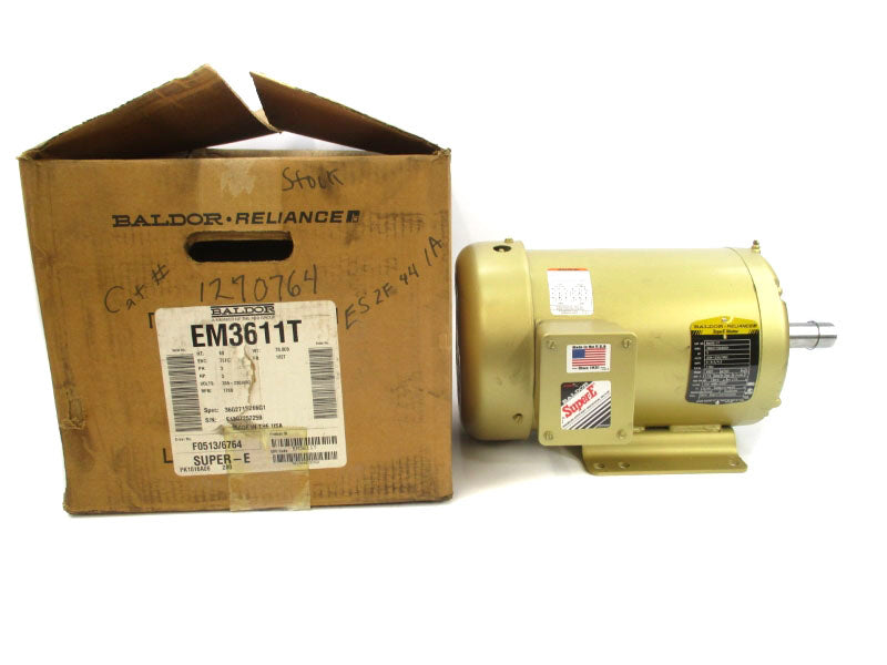 BALDOR EM3611T 208-230V/460V 9-8.4/4.2A NSMP