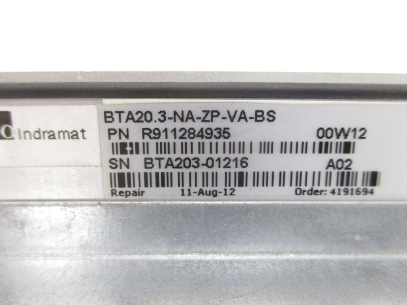 REXROTH BTA20.3-NA-ZP-VA-BS R911284935 UNMP
