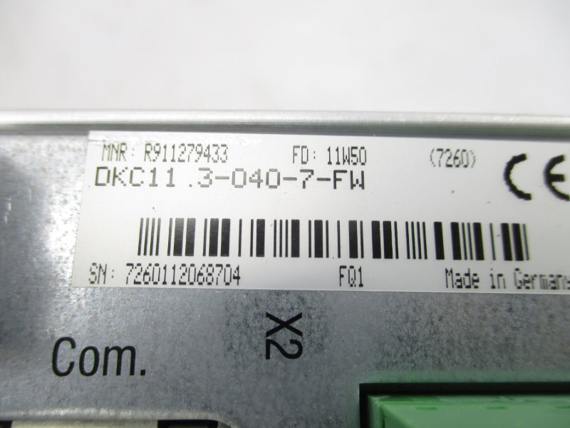 REXROTH DKC11.3-040-7-FW R911279433 NSMP