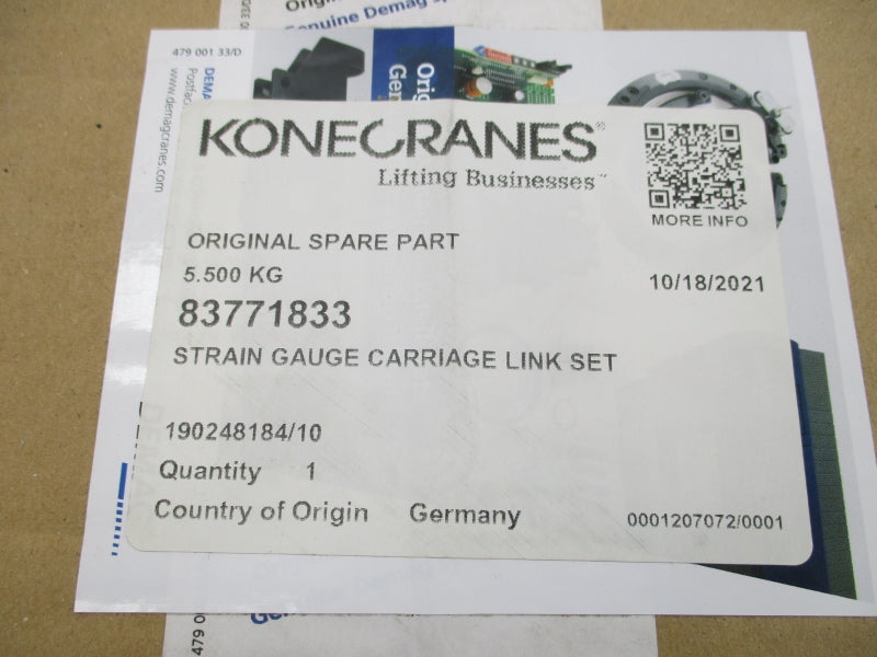 KONE CRANES 83771833 NSFS