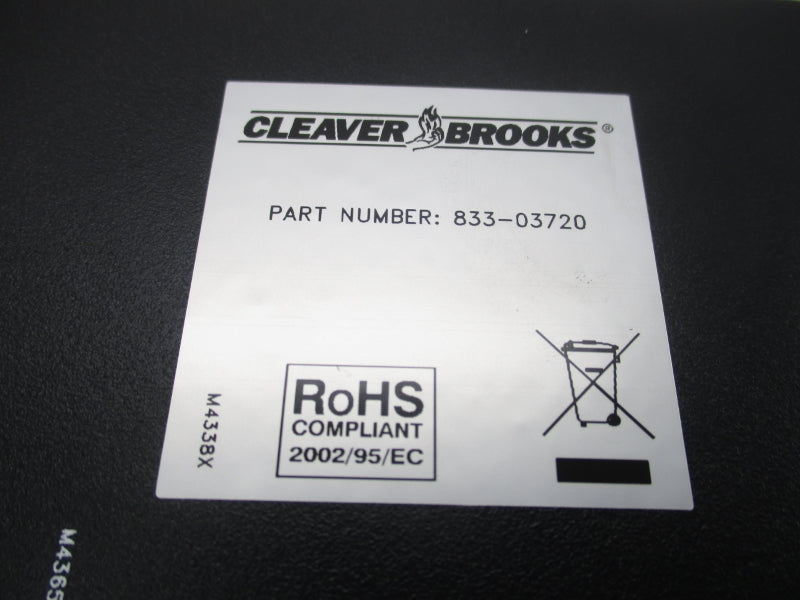 CLEAVER BROOKS 833-03720 G310C00U NSMP