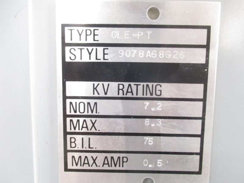 SPARE PART 9078A68G26 CLE-PT 0.5A NSNP