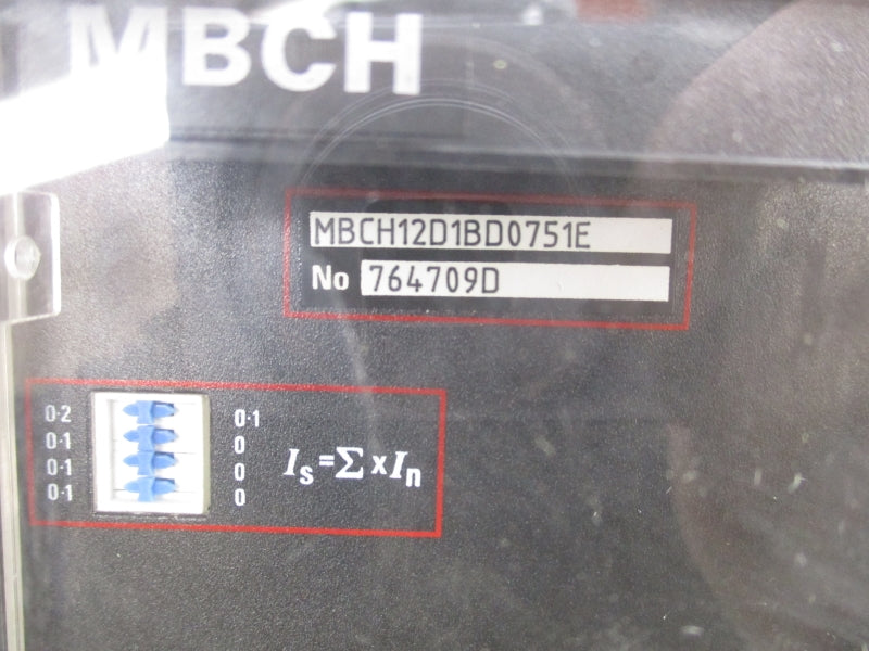 GEC ALSTHOM MBCH12D1BD0751E 110/125V 5A NSMP