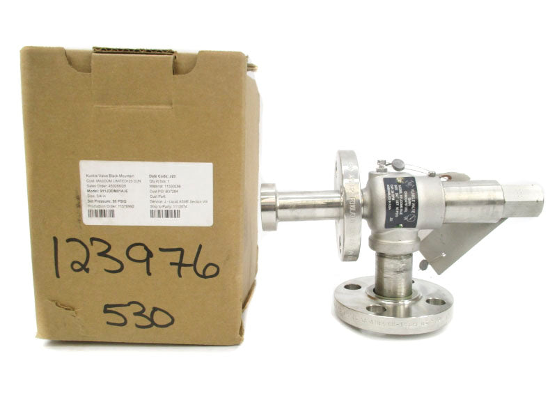 KUNKLE VALVE 911JDDM01AJE 3/4" 50PSI NSMP