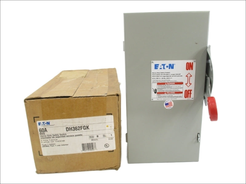 EATON DH362FGK SER. B 600VAC 60A NSMP