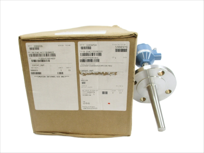 ROSEMOUNT 214CTKAKT1SUE0082SLE1AR1C2B1TBXW -40-1200'C NSMP