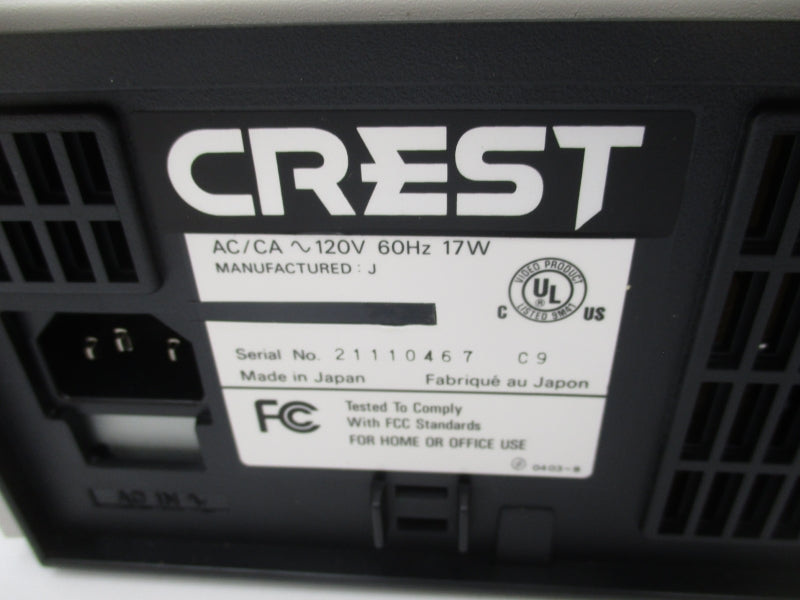 CREST CVR-960T 120V NSMP