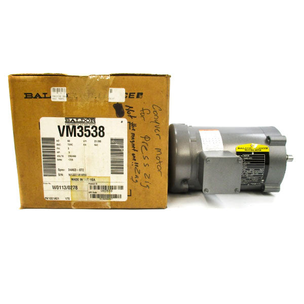 BALDOR VM3538 208-230/460V 2.1A NSMP