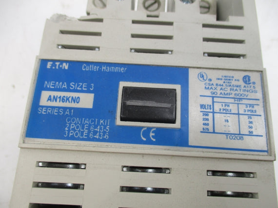 EATON AN16KN0 SER. A1 600V 90A (AS PICTURED) NSNP