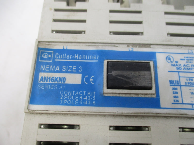 EATON AN16KN0 SER. A1 110/120V 90A NSNP